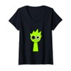 Womens Lime from Sprunki! V-Neck T-Shirt
