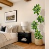 GarveeHome Fiddle Leaf Fig Tree Artificial Indoor, 7FT Tall Faux