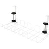 Callstel Desktop Socket Holder: Set of 4 Cable Basket, Socket