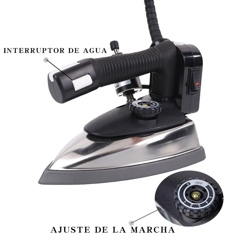 Fbshicung Industrial Electric Steam Iron 1200W Gravity Feed Steam Iron