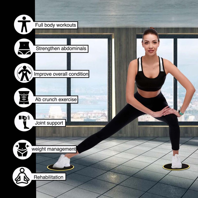 Xn8 Core Sliders Exercise Gliding Discs- Dual Sided Exercise Sliders