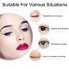 SHUBEIEUMI 50 Pcs Disposable Eyelash Brushes, Disposable Mascara Wands, Eyelash