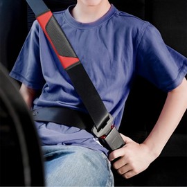 2 Stück Gurtpolster Autogurt Polster, Schulterpolster für Autosicherheitsgurte, Carbonfaser-Sicherheitsgurt Polster, Weich Sicherheitsgurt Schulterpolster, Sicherheitsgurt Schutz für Schulter Schutz