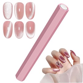 Cat Eye Magnet Tool Katzenaugen-Magnet für Nägel, Nagelmagnet, Katzenaugen-Gel-Nagellack-Magnet, Nagelmagnete für Nagelkunst, doppelseitiger, starker magnetischer Nagellackstab, Nagelkunst-Magnet