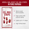 Ardell Nail Addict Gel Nail Strips - Pure Paprika, LED/UV