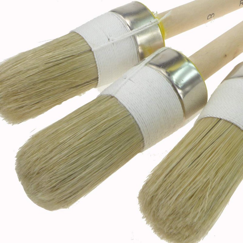 Pack of 3 Ring Brushes, Diameter 35 mm, Size 8,