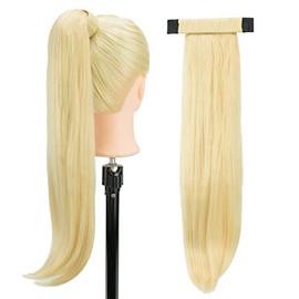 IMISSU Novelly Design Long Wavy Pony Tail Hair Extension Hair Ponytails Hairpieces with Flexible Headband (Blonde)
