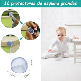 VACNITE 48 Piezas Kit de Seguridad para Bebes y Niños (12 Protectores Esquinas y Bordes, 10 Cerraduras de Cajón, 2 Herramientas Anti-apertura Ventana, 4 Retenedores de Puerta, 20 Tapones de Seguridad para Enchufes)