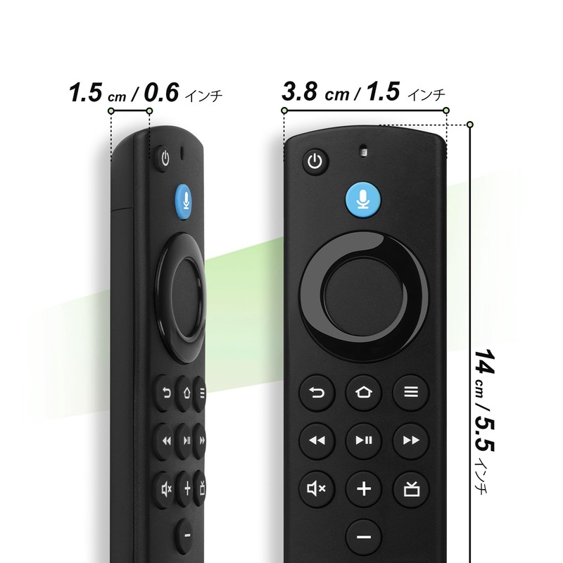Replacement Remote Control TV Remote Control for Fire-TV Stick, Gen1/2/3,
