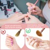 3 PCS Acrylic Nail Brush Set, Size 8/12/14 Professional Nail