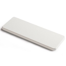 Diatomaceous Earth Tray Soap Rest IRETION Water Absorption, Quick Drying, Deodorizing, Non-Asbestos, 8.9 x 3.1 x 0.3 inches (22.5 x 8 x 0.9 cm) (White)