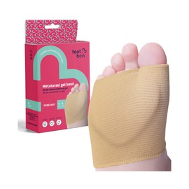 feet bcn Metatarsal Pads with Gel in the Forefoot Area. Prevents and Improves Plantar Fasciitis. Size S: UK 3-7.5 Pairs.