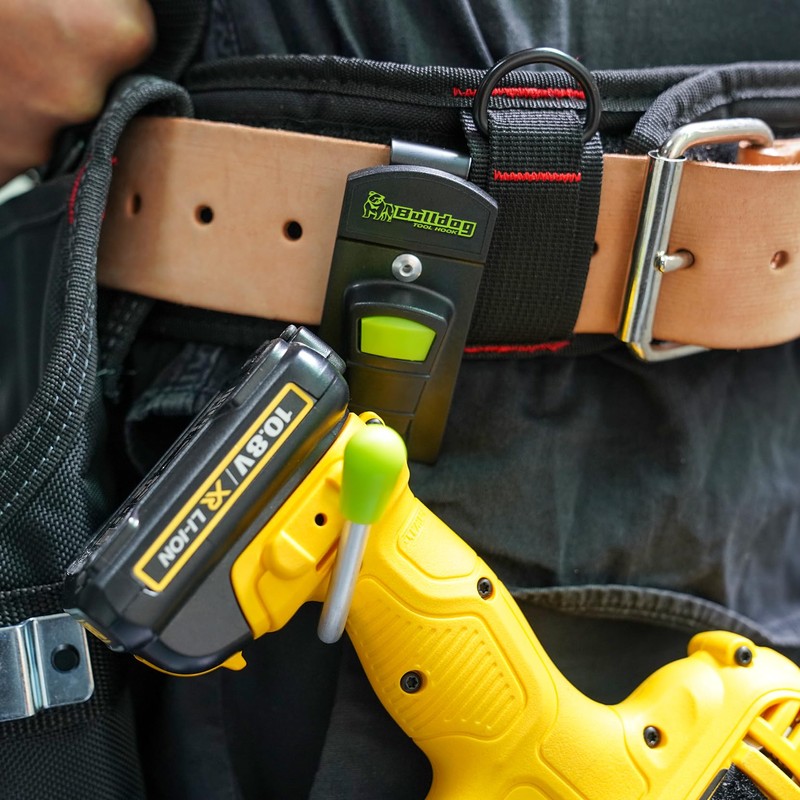 KUNN Power Tool Holster Cordless Drill Holster/Single Hook with Metal