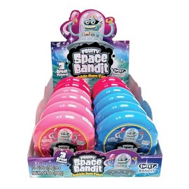 Fun Express 3 1/4" Kidsmania Fruity Space Bandit Bubble Gum Tape - 12 Pieces