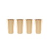 Cambridge EWMT04MTCB1BM 16 Oz Gold All-Purpose Cups, Set Of 4