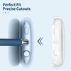 Fintie Case Cover for AirPods Max Headphone, Soft TPU Clear