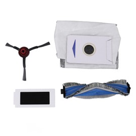 Sweeping Robot Replacement Accessories Kit Main Brush Side Brush Dust Bag Filter for T30 Pro Omni T30 Max