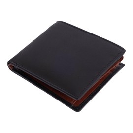 Biggs & Bane RFID Blocking Mens Soft Genuine Leather Wallet with ID Window - Coins Pocket and 7 Credit Card Sections (Black & Brown)