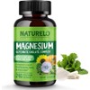NATURELO Magnesium Glycinate Complex | 240 Capsules | 8 Months
