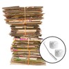 seimeinoki 3-Piece Cardboard Stocker, Magazine Stocker, Newspaper Stocker, Twine Rings,