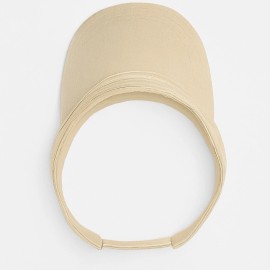 KISS ROCK BAND GOLF AND TENNIS SUN VISORS BEIGE HAT ADJUSTABLE BACK