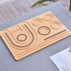 Bamboo Combo Beading Board DIY Accurate Size Free Arrangement Bracelet