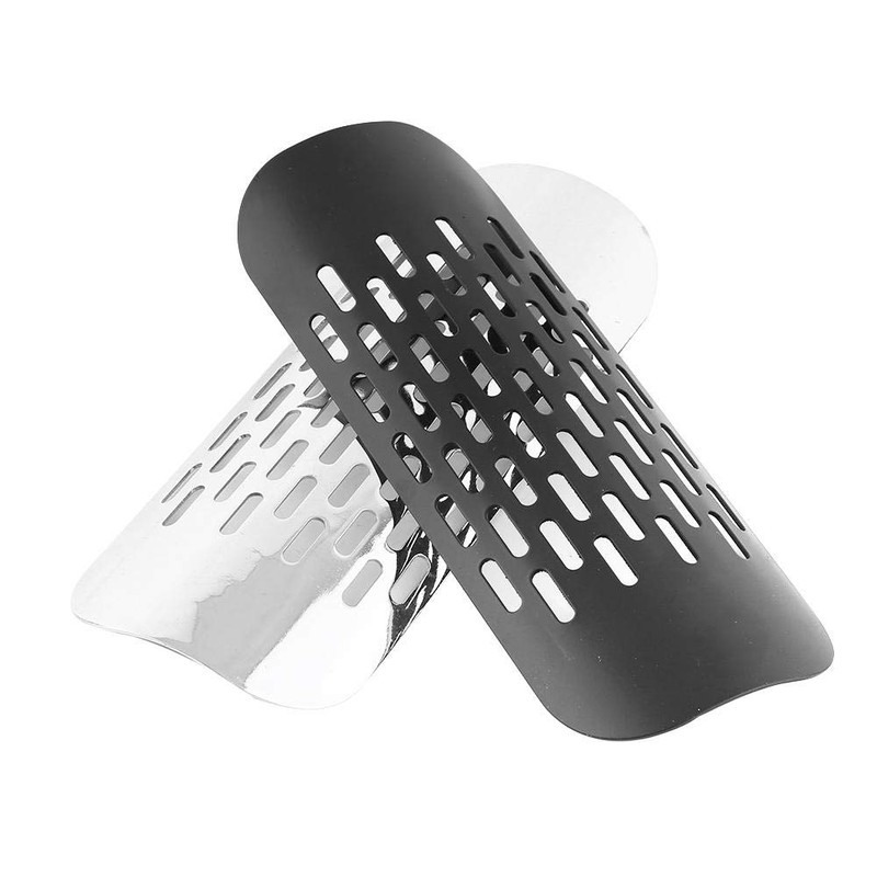 Qiilu Heat Protection Plate, 2 Universal Motorcycle Exhaust Muffler Heat