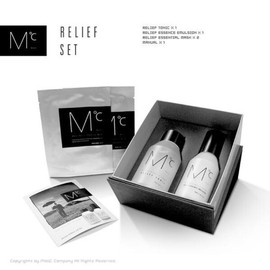 MDC 엠도씨 릴리프 세트 릴리프토닉x1릴리프에센스에멀전x1마스크팩x2) MDC Relief Set (Relief Tonic x1, Relief Essence Emulsion x1, Mask Pack x2)
