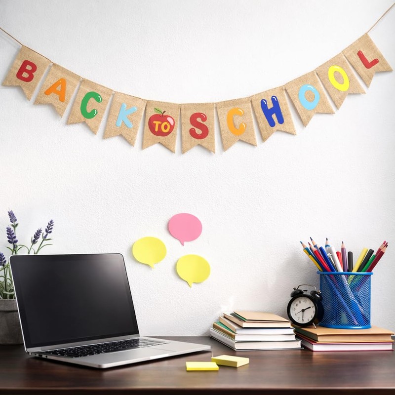 Back to School Banner, First Day of School Banner, Classroom