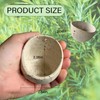 Handmade Pottery Herb Stripper Bowl - Ceramic Herb Peeler &
