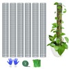 6 Pack Metal Moss Pole, 40"/24"/15" Moss Poles for Plants