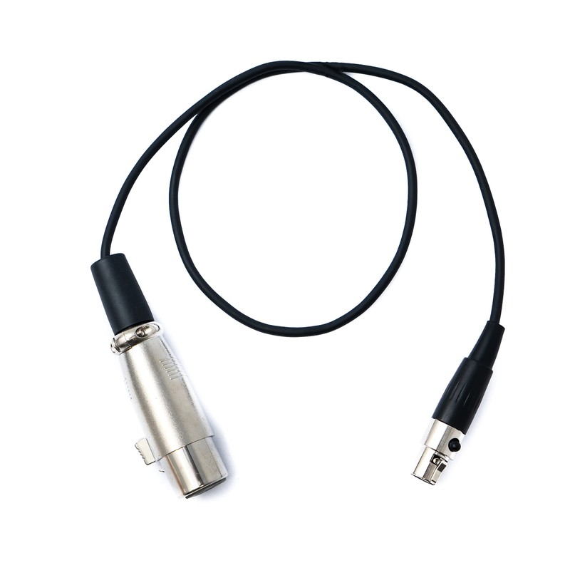 System-S Audio Cable 50 cm Mini XLR 3-Pin Female to