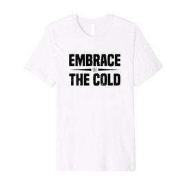Ice bathing ice water ice swimming cold showers cold funny Premium T-Shirt