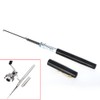 Qingeer Mini Aluminum Pocket Fishing Rod Pole + Reel
