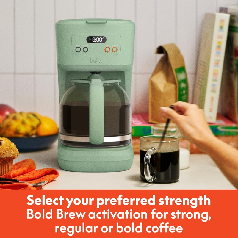 bella 12 cup Programmable Coffee Maker
