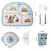 Kids Feeding Set 5 Pcs, Tableware Set for Toddlers Includes