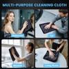 TEAWOO Shiny Wipes Shower Cleaning Cloth, Ultra Absorbent Car Drying