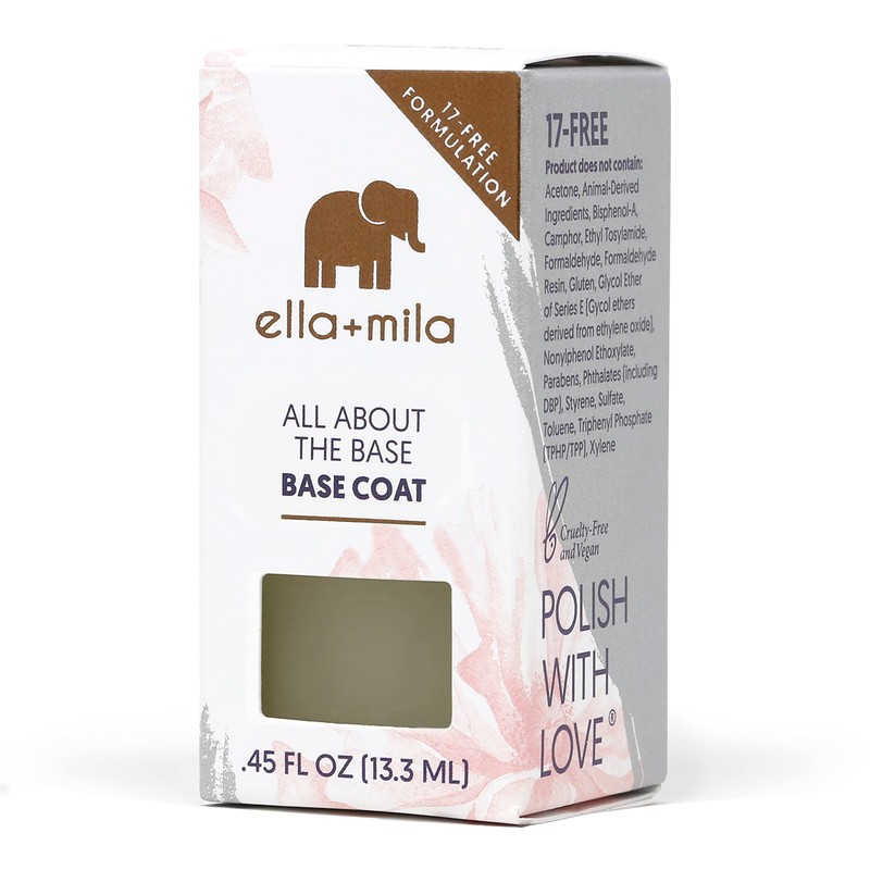 Ella+Mila - Esmalte de uñas con base de relleno de