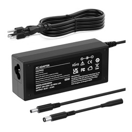 Adaptador de cargador para portátil de 65 W compatible con Dell Latitude E5440 E5470 7480 E6540 E7440 E7450 E7250 E6440 E6430 7490 7290 5490 5590 5290 LA65NM HHHHHHHHA65NM130 - Cable de alimentación