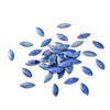 Blue Petal Ceramic Tiles Mosaic Tiles, Bulk Ceramic Mosaic Pieces