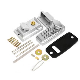 2 4, Lock Cabinet Indoor Mini Mechanical Combination Digits Mini Mechanical Code The Door Locker Outdoor Door Password Security Coded