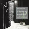 10" High Pressure Rainfall Shower Head with Handheld Combo, Upgrade