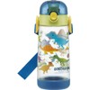 Skater Water Bottle 500 ml Dinosaurus Picture One Push Plastic Children's Boys PDDR5