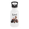 Personalisierte Trinkflasche Kinder Edelstahl [ 400ml ] - Robuste Trinkflasche