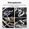 EVIL ENERGY 2.5 Inch 2 Bolt Exhaust Flange Connection Kit,