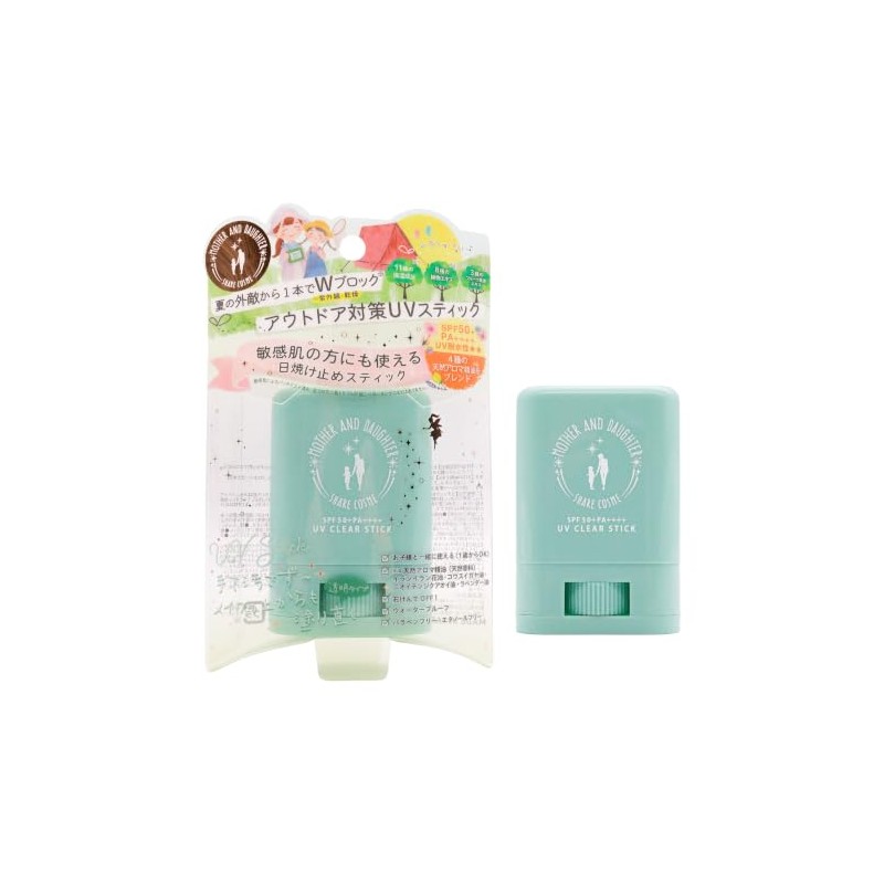 MOTHER AND DAUGHTER Clear UV Stick EX Herbs [SPF50+ /