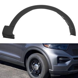 Front Right Wheel Fender Flares Compatible with 2020-2021 Ford Explorer/Police Interceptor Utility, Right Side Fender Arch Wheel Flares Wheel Trim (Right)