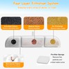 16 Packs Replacement Filters Compatible with Downy Paws Cat Water