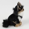 Teddys Rothenburg Chihuahua Cuddly Toy 15 cm Sitting Black Dog