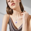 BEILIN Teardrop Urn Necklace for Ashes for Women Sterling Silver